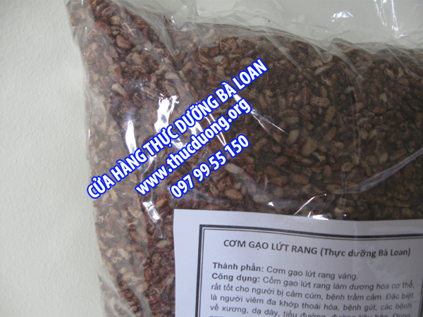 Gạo lứt rang ăn liền