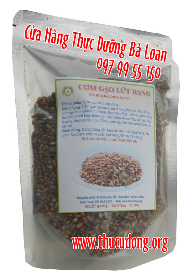 Gạo lứt rang bà loan