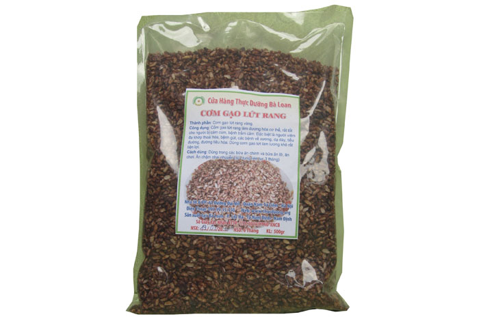 Gạo lứt rang ăn liền