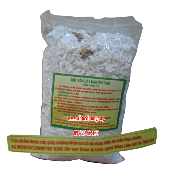 Bột sắn dây hương bưởi nguyên chất