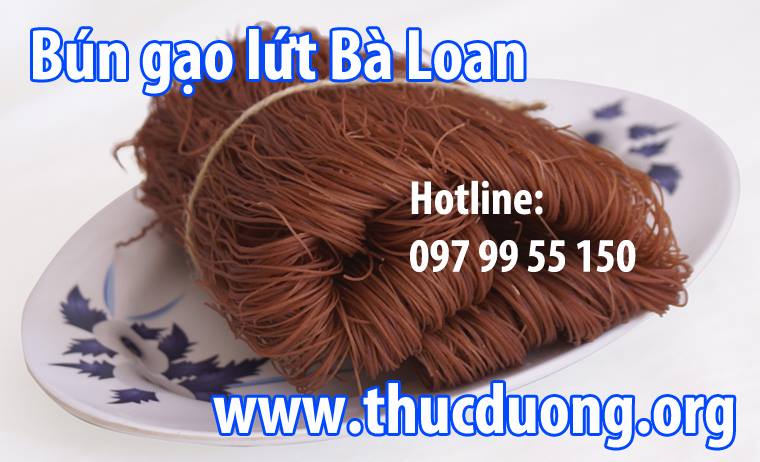 Bún gạo lứt đỏ