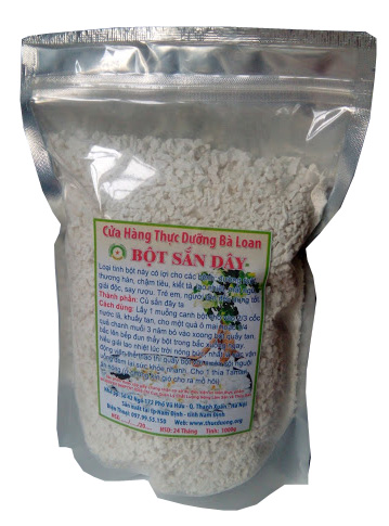 Bột sắn dây nguyên chất Bà Loan