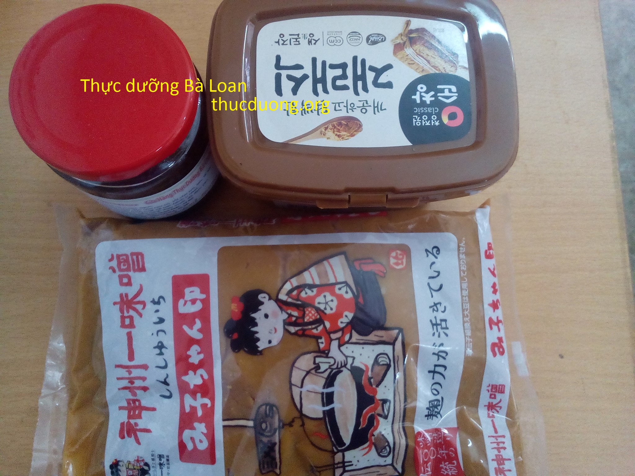 Các loại miso