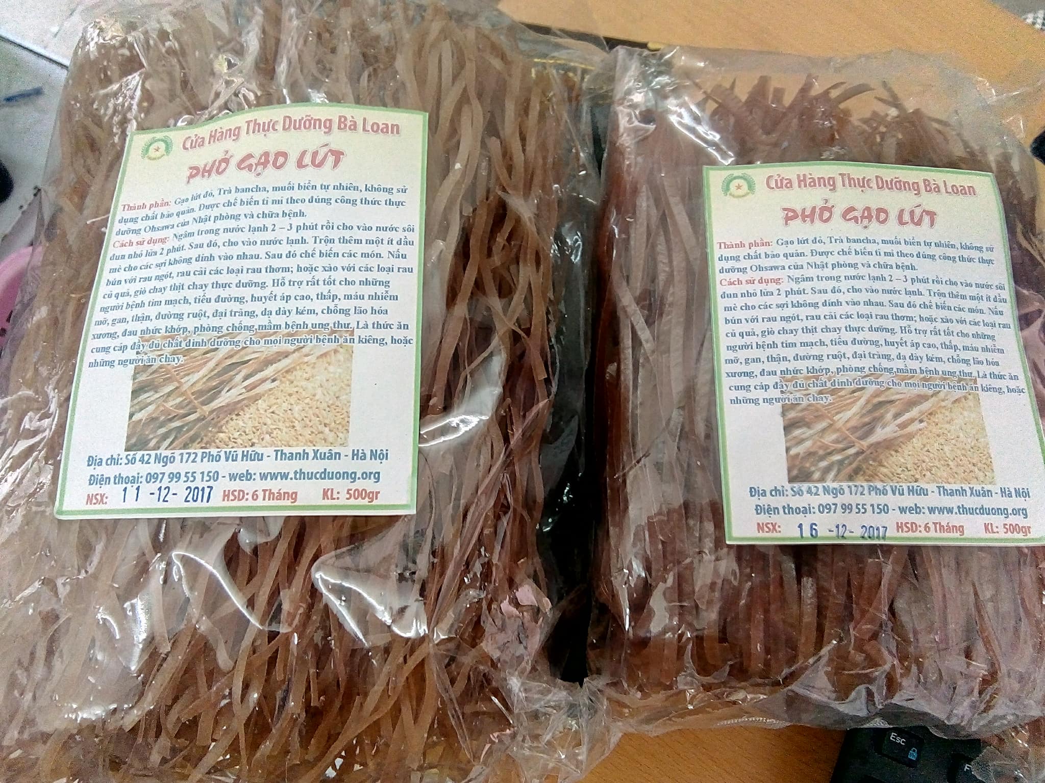 Phở gạo lứt Bà Loan