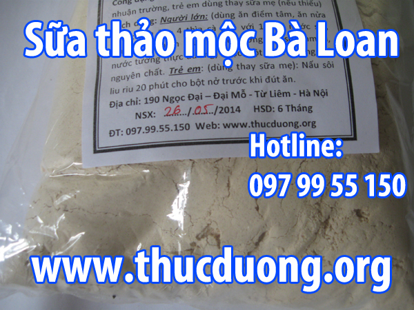Sữa thảo mộc