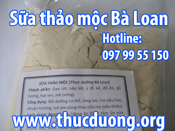 Sữa thảo mộc uống liền
